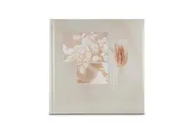 Hama Singo II Cotton, 30x30 cm Buchalbum weiß, mit 100 weißen Seiten