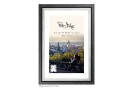 Peter Hadley Neapel 13x18 cm sw-silber Holzrahmen