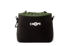 C-Rope Kamerabeutel L, schwarz/oliv 25x20x12 cm