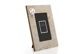 ZEP Felicia 10x15 cm Hochformat, braun, Holzrahmen zum Stellen