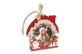 ZEP Weihnachtsanhänger Koda A 6x6cm rot aus Holz