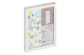 Walther Artist Explorer weiß 21x29,7cm MDF-Rahmen mit Kunstglas f. 30 Blätter