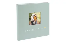 Goldbuch Das sind Wir, mint, 30x31 cm 60 weiße Seiten, Buchalbum