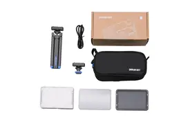 Amaran Ace 25x Pink Kit Bi-Color LED Kameraleuchte+Grid+Mini-Stativ+Tasche