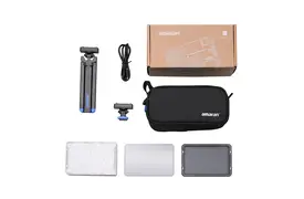 Amaran Ace 25c Pink Kit RGBWW-LED Kameraleuchte+Grid+Mini-Stativ+Tasche