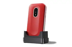 Doro Leva L20 Mobiltelefon rot-weiß