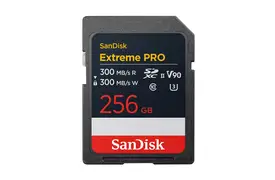 SanDisk 256 GB SDXC Extreme Pro 300MB/s (Schreiben/Lesen) V90 UHS-II