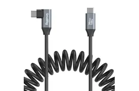 SmallRig 4792 USB-C an USB-C Coiled Data Cable 35 cm (angled to straight)
