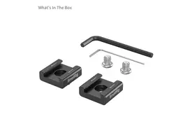 SmallRig 5032 Anti-Twist Cold Shoe Mount Support (2pcs)