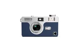 Kodak 35mm Kamera F8 navy blue analoge Kleinbildkamera