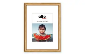 alfo. Rondo 30x40 cm gold, Holzrahmen