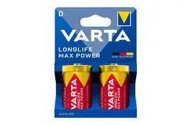 Varta Longlife Max Power D (LR20) Mono 2er Blister plastikfrei