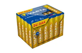 Varta Longlife Micro AAA CUBE24 Batterie plastikfrei