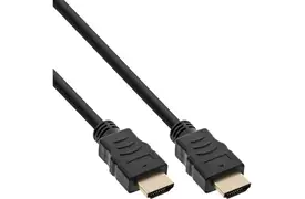 InLine HDMI-High-Speed-Kabel 3 m mit Ethernet, Premium, 4K2K, ST/ST, schwarz