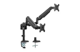 InLine Tischhalterung mit Lifter f. zwei Monitore bis 82 cm (32'), 9 kg"