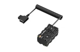 SmallRig 4884 D-Tap multifunktionales NP-F Dummy-Batterie-Stromkabel