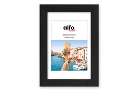 alfo. Amalfi 20x30 cm, schwarz Holzrahmen