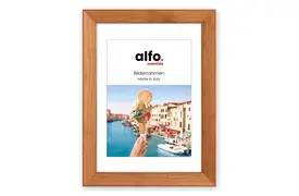 alfo. Nina 10x15 cm braun, Holzrahmen