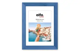 alfo. Nina 20x30 cm blau, Holzrahmen