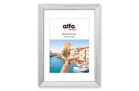 alfo. Gela 24x30 cm silber, Holzrahmen