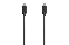 Hama USB-C-Kabel, E-Marker, USB 3.2 Gen1 5 Gbit/s, 5 A, 100 W, 1,50 m, schwarz
