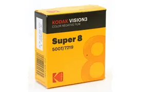 Kodak Vision3 500T/7219, 8 mm x 15 m Perf. 1R Schmalfilm