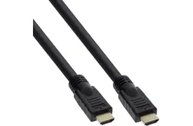 InLine High Speed HDMI-Kabel m. Ethernet 4K2K, ST/ST, schwarz, 5m