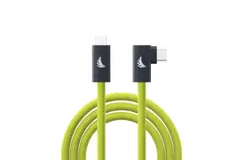 Angelbird USB-C 3.2 Right-Angle Lime Solid FlexTether Cable 4,5m, 240W