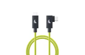 Angelbird USB-C 4.0 Right-Angle Lime 2 m Solid Flex Cable, 240W