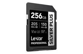 Lexar Silver Plus SDXC UHS-I 256GB U3 V30 R205/W150MB/s
