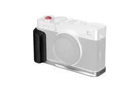 SmallRig 5447 L-förmige Montageplatte Silikongriff für FUJIFILM X-E5, silber
