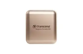 Transcend ESD420G Portable SSD 4 TB, externe SSD Festplatte, MagSafe, gold