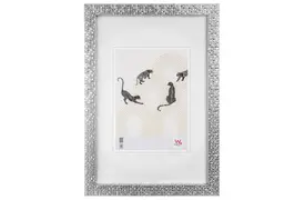 Walther Mosaic silber 10x15 cm, Designrahmen