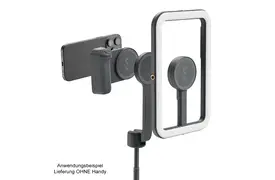 ShiftCam SnapCreator Kit Pro, Midnight, 3in1 Set (Griff, Stativ + LED-Ringlicht)
