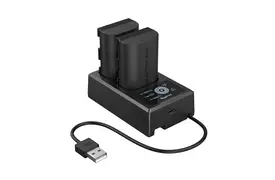 SmallRig 5409 Kamera Akku und Ladegerät Kit für Canon LP-E6P