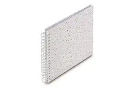 Hama Confetti 28x24 cm, 50 weiße Seiten, Spiralalbum