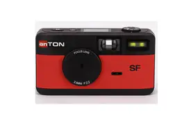anTON K1 Screen Free rot, dig.Kamera ohne Display, inkl. 4GB Micro SD Karte