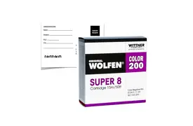 WOLFEN Color 200 Super 8 mit Entwicklung 2K Scan Download, 15m ISO 160-200