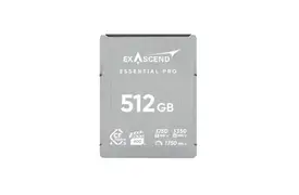 Exascend Essential Pro CFexpress 512 GB Type-B 4.0, 3750 MB/s, Speicherkarte