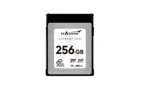 Exascend Element Pro CFexpress 256 GB Type-B 4.0, 3500 MB/s, Speicherkarte