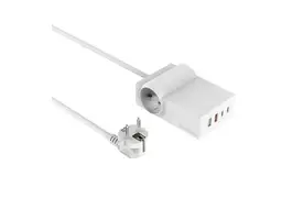 4smarts USB-C/A Steckdosenleiste Desk GaN 65W
