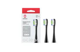 Oclean Bürstenkopf schwarz, 2er Pack für professionelle Reinigung
