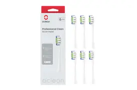 Oclean Bürstenkopf weiss, 6er Pack für professionelle Reinigung