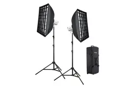 Godox Litemons LA150R K2 white RGB LED Leuchte+Zubehör+Tasche