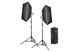 Godox Litemons LA300Bi K2 white bicolor LED Leuchte+Zubehör+Tasche