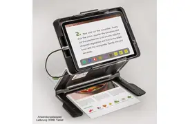 Eschenbach optaro XL+iPad 13 Auflage, elektr. Sehhilfe/mob.Bildschirmlesegerät