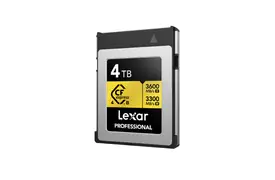 Lexar CFexpress 4 TB PRO Type B GOLD 4.0 Serie R3600/W3300 MB/s
