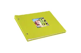 Goldbuch Bella Vista 30x25 cm, 40 weiße Seiten, grün, Schraubalbum