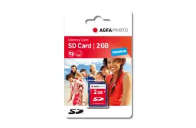 AgfaPhoto 2 GB SD-Karte 133x Premium W 10MB/s, R 20MB/s