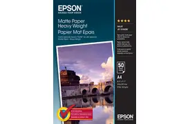 Epson Matte Paper Heavy Weight A4 50 Blatt, 167g/m²